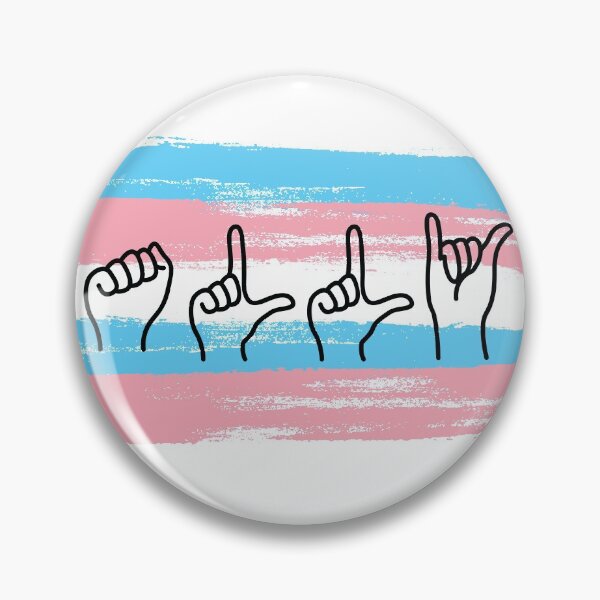 Item preview, ASL Ally Trans Flag designed and sold by PreferedDesign.