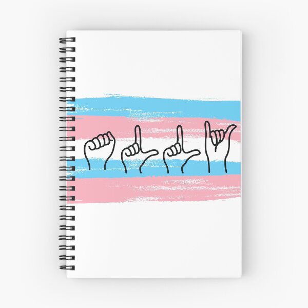 Item preview, ASL Ally Trans Flag designed and sold by PreferedDesign.