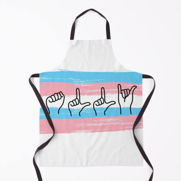 Item preview, ASL Ally Trans Flag designed and sold by PreferedDesign.