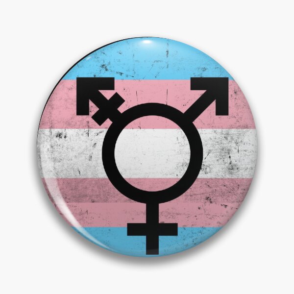 Item preview, Distressed Transgender Rights Pride designed and sold by LittleFlairTee.