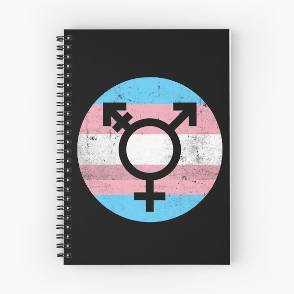 Item preview, Distressed Transgender Rights Pride designed and sold by LittleFlairTee.
