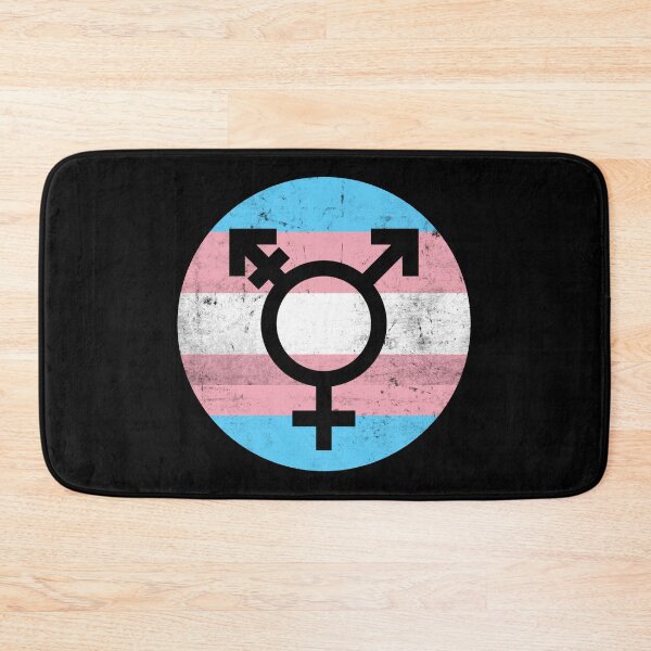 Artikelvorschau, Distressed Transgender Rights Pride entworfen und verkauft von LittleFlairTee.
