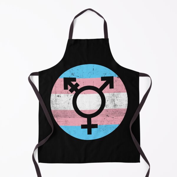 Item preview, Distressed Transgender Rights Pride designed and sold by LittleFlairTee.