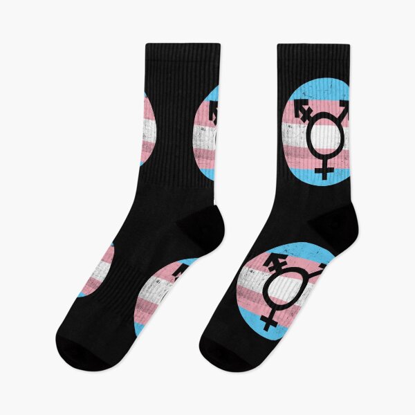 Item preview, Distressed Transgender Rights Pride designed and sold by LittleFlairTee.