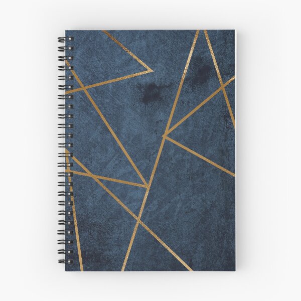 Item preview, Gold Dark Navy Geometric designed and sold by ind3finite.