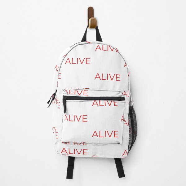 Item preview, Alive word Minimal Simple Text Design - Red Font  designed and sold by BE The Oracle.