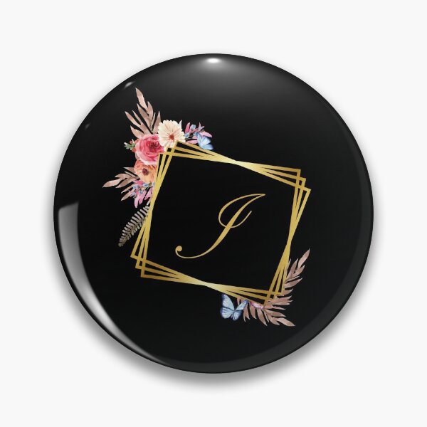 Item preview, J Botanical Monogram Drawing, Floral Letter j designed and sold by sbk-designer.