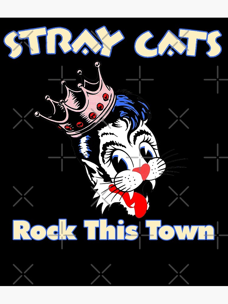 Stray Cats King Crown Rock This Town