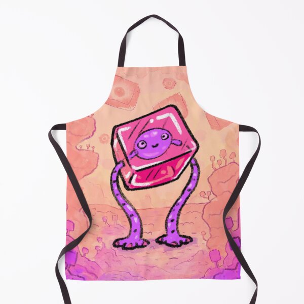 Item preview, Cute Pastel Jello cube Alien Character designed and sold by FlyingFennec.