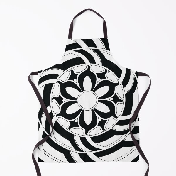 Item preview, Black and white circle art, Black and white floral leaf circle designed and sold by allpalgo.