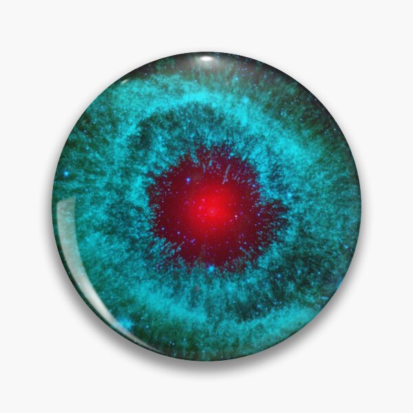 Artikelvorschau, NASA Hubble Red und Turquoise Nebula entworfen und verkauft von Laser Brain, Ink..