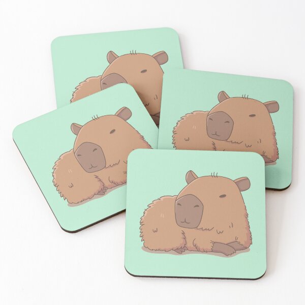 Item preview, Cute Capybara Relaxing designed and sold by rustydoodle.