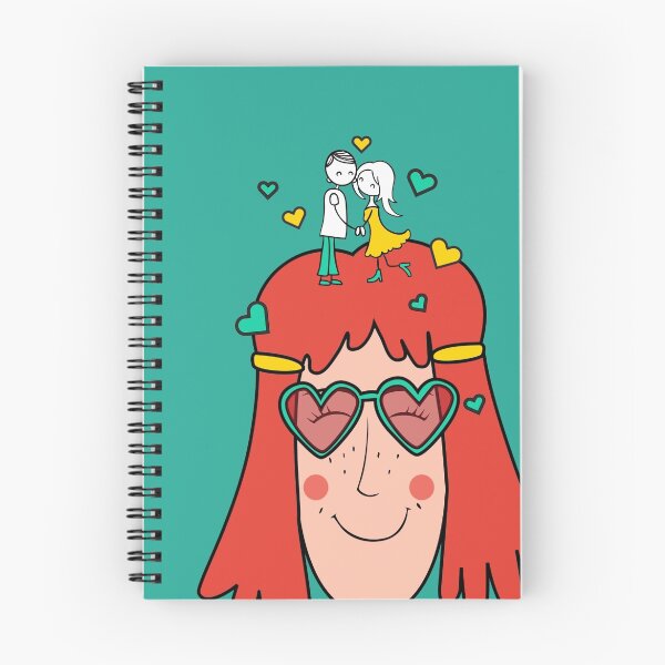Item preview, Love in the head designed and sold by stickerium.
