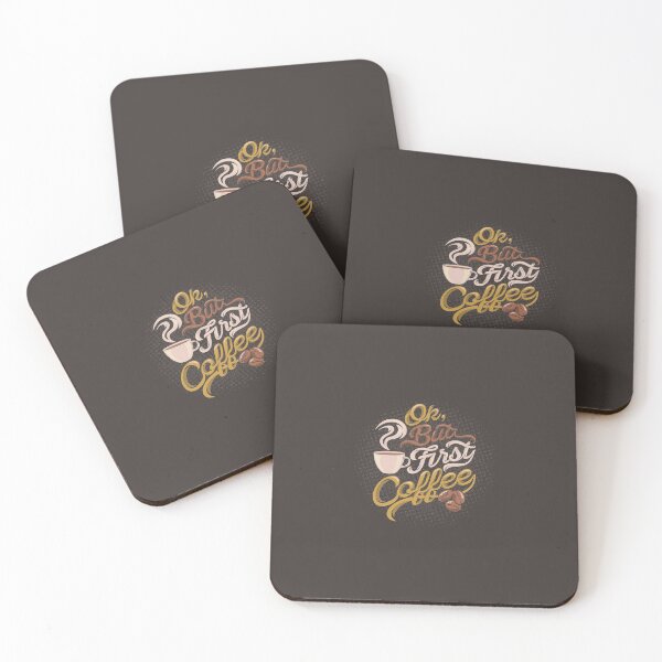 Item preview, Ok But First Coffee designed and sold by chulitad.