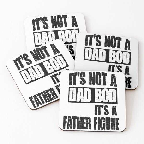 Item preview, It's Not A Dad Bod It's A Father Figure Funny Dad Joke designed and sold by ChezM1989.