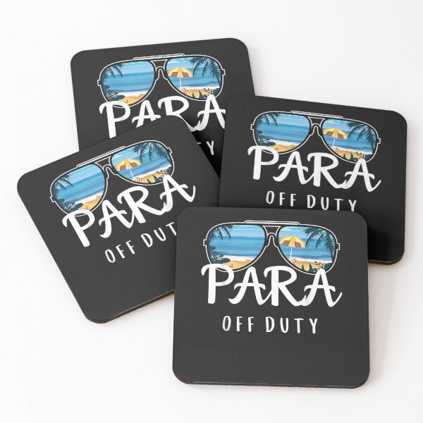 Item preview, Paraprofessional Para Off Duty Sunset Sunglasses Summer T-Shirt designed and sold by Lukifo-Vista.