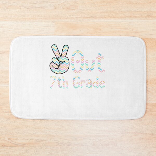 Item preview, Peace Finger Sign Students Out 7th Seventh Grade For Summer T-Shirt designed and sold by Lukifo-Vista.