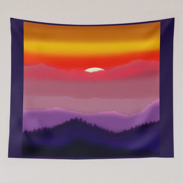 Item preview, Sunrise on a mountain  designed and sold by Rangaurpani.