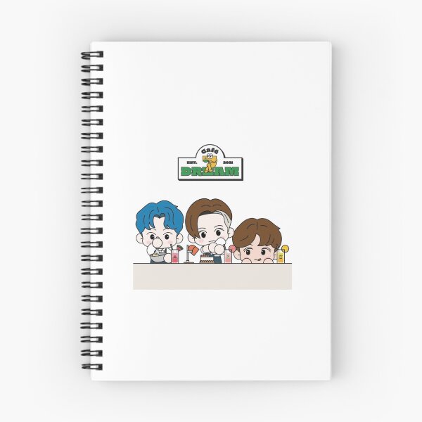 Item preview, Dream Character Mark Renjun Haechan Cafe 7 Dream NCT designed and sold by katherinesbored.