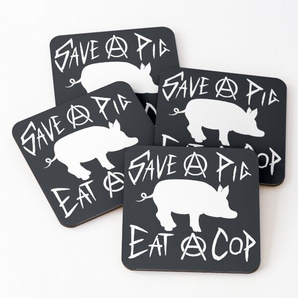 Item preview, Copy of Save A Pig, Eat A Cop designed and sold by PunkNpatchKid.