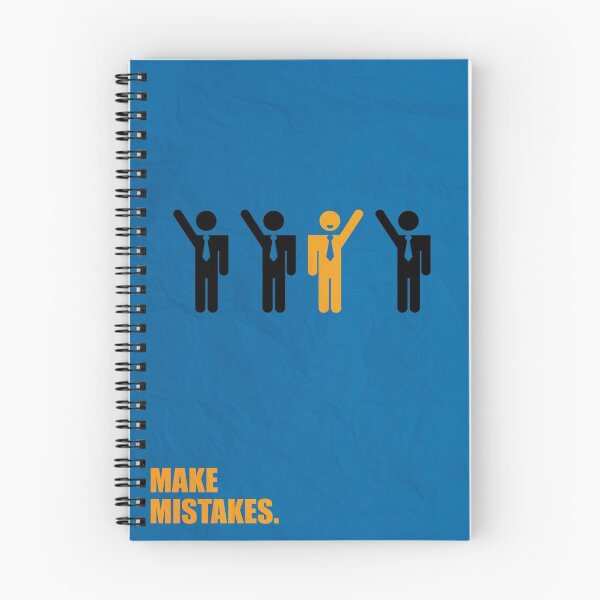 Item preview, Make Mistakes - Corporate Start-up Quotes designed and sold by Labno4.
