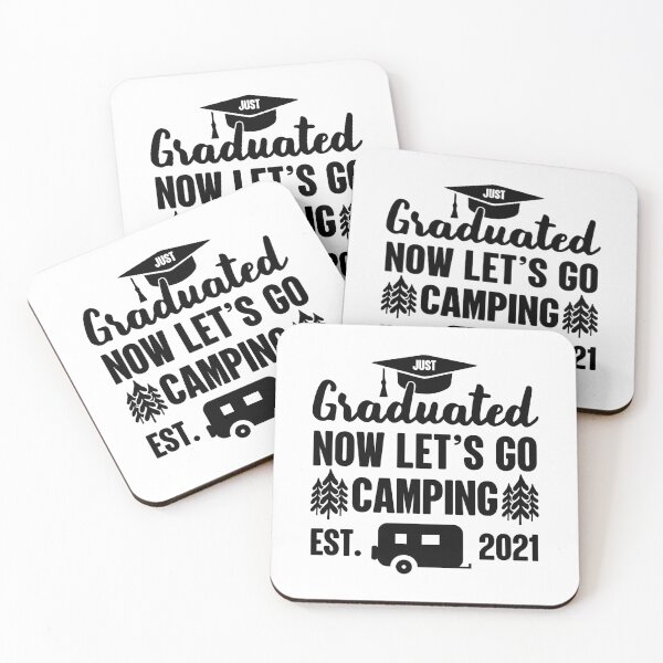 Item preview, Graduated Now Let's Go Camping | Schools Over designed and sold by GravitiTees.