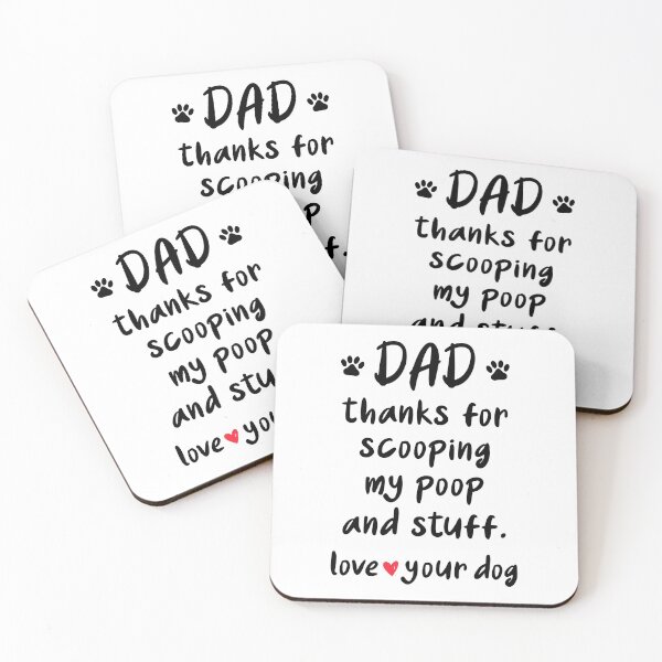 Item preview, Dad Thanks For Scooping My Poop and Stuff - Funny Gift For Dog Dad designed and sold by T-shirt For You.