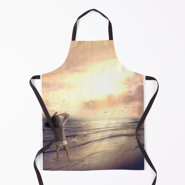 Item preview, Mama and dog at the beach designed and sold by YUMMY PENCIL.
