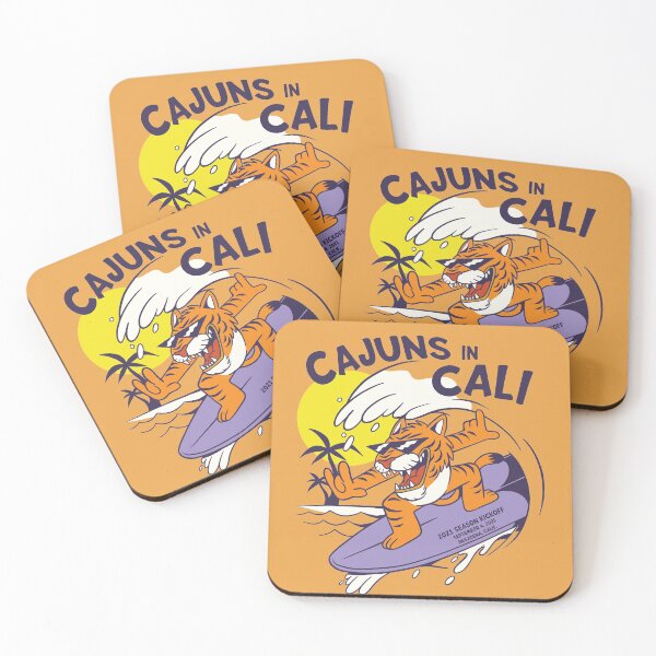 Item preview, Cajuns in Cali // Funny Tiger Football Fans designed and sold by SLAG-Creative.