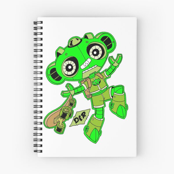 Item preview, ROBOT SKATE BOARDER  designed and sold by wacko41.
