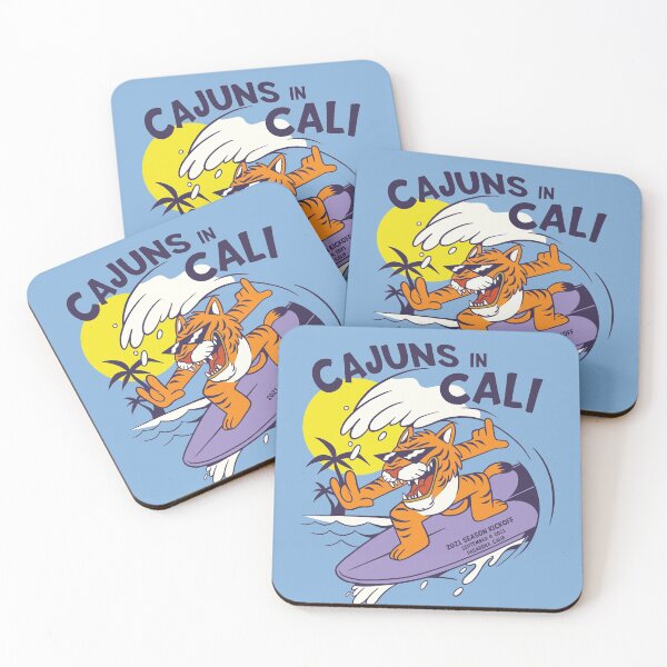 Item preview, Cajuns in Cali // Funny Tiger Football Fans designed and sold by SLAG-Creative.