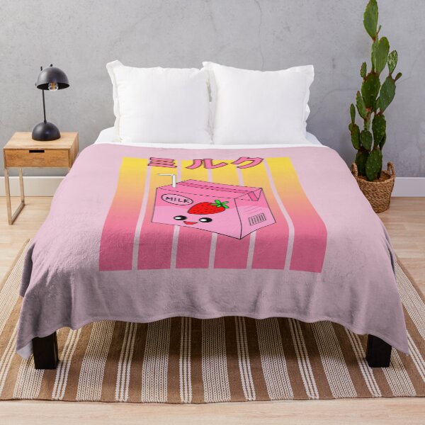 Item preview, Kawaii Strawberry Milk Retro 90s Japanese Anime Otaku Milkshake designed and sold by Spaceshipsells.
