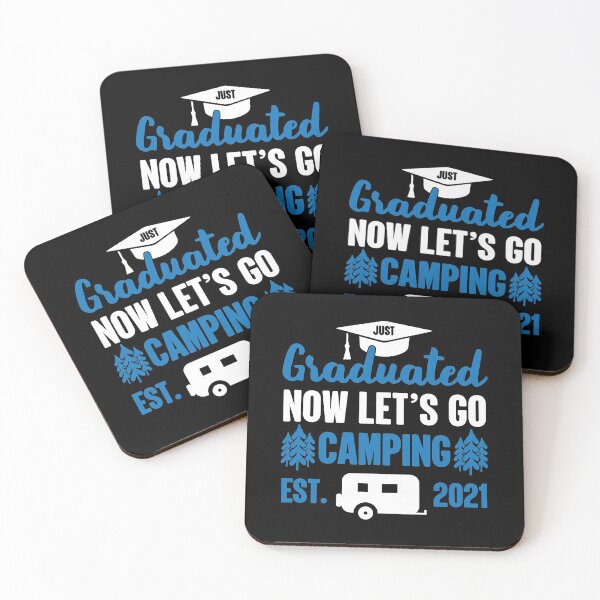 Item preview, Graduated Now Let's Go Camping | Summer Vacation designed and sold by GravitiTees.