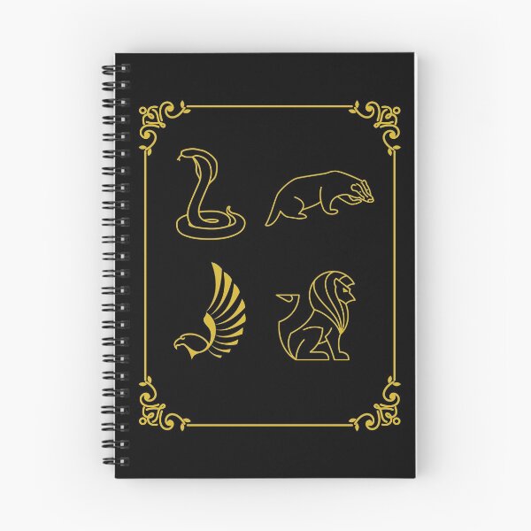 Item preview, Lion, badger, hawk, snake houses designed and sold by AlexWolfDesigns.