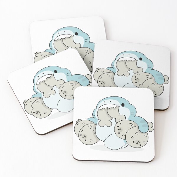 Item preview, Samezu Eating Seals designed and sold by yktv-kloi.