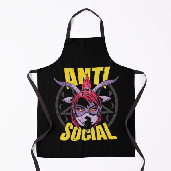 Item preview, Anti social devil queen illustration designed and sold by Sovik Goswami.