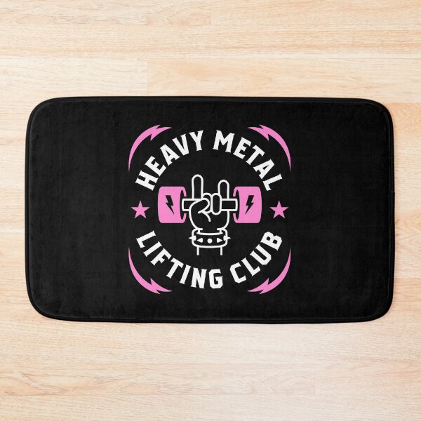 Item preview, Heavy Metal Lifting Club (Pink) designed and sold by Brogress Project.