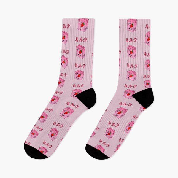 Item preview, Kawaii Strawberry Milk  Retro 90s Japanese  Anime Otaku Milkshake designed and sold by Spaceshipsells.