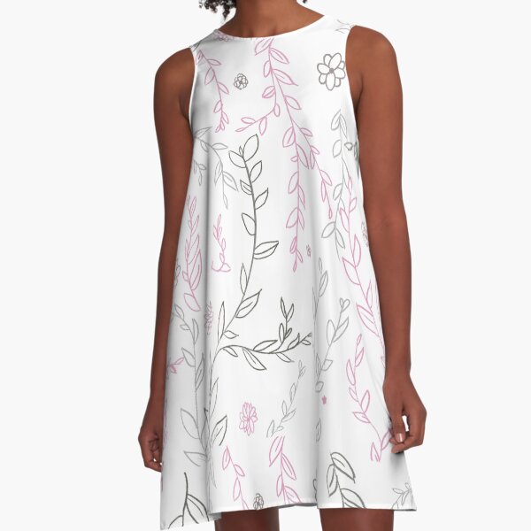 Item preview, Demi-girl Vines and Flowers designed and sold by FrostedDesigns.