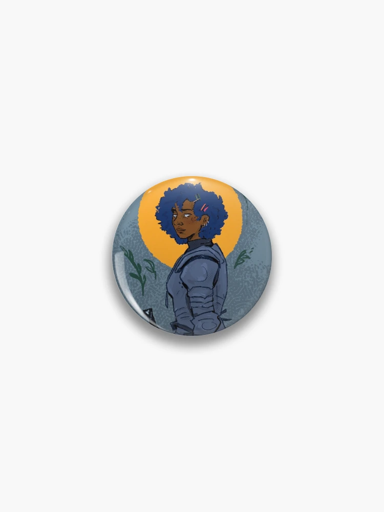 Thumbnail 1 von 3, Button, Blauer Ritter designt und verkauft von Sof Castillo.