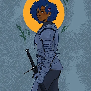 Vorschaubild zum Design Blauer Ritter von Sof Castillo