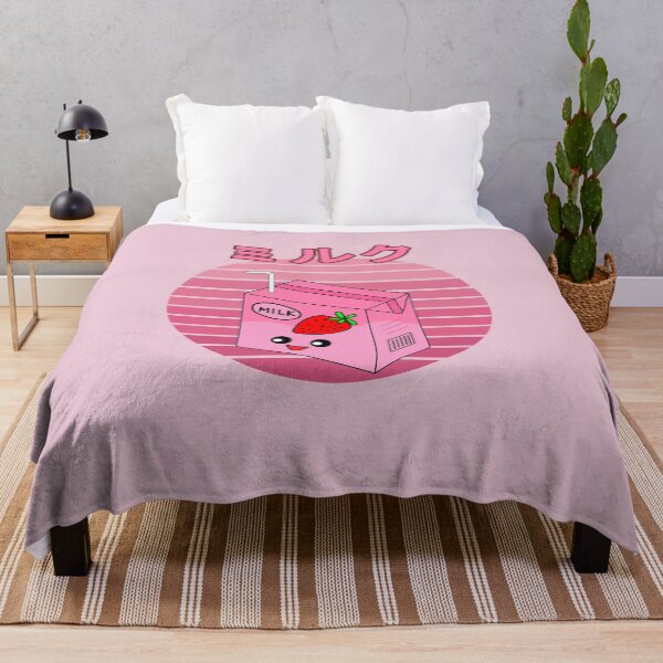 Item preview, Kawaii Strawberry Milk  Retro 90s Japanese  Anime Otaku Milkshake designed and sold by Spaceshipsells.
