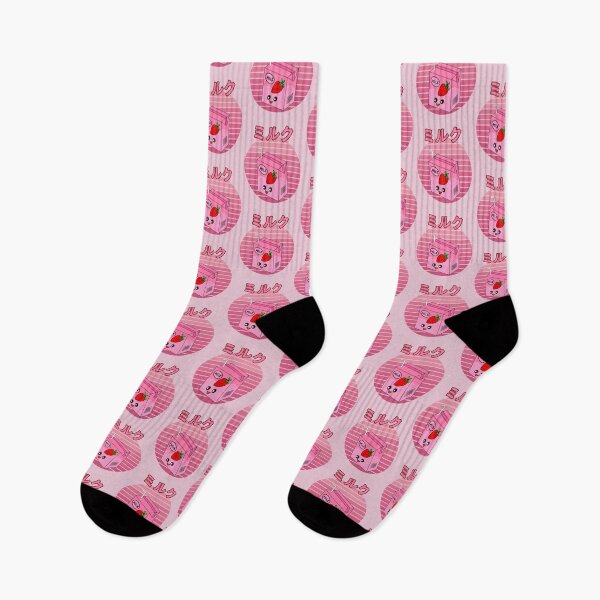 Item preview, Kawaii Strawberry Milk  Retro 90s Japanese  Anime Otaku Milkshake designed and sold by Spaceshipsells.