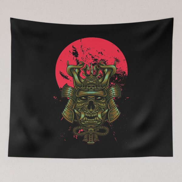Item preview, SAMURAI SKULL V2 designed and sold by ohkvlt.