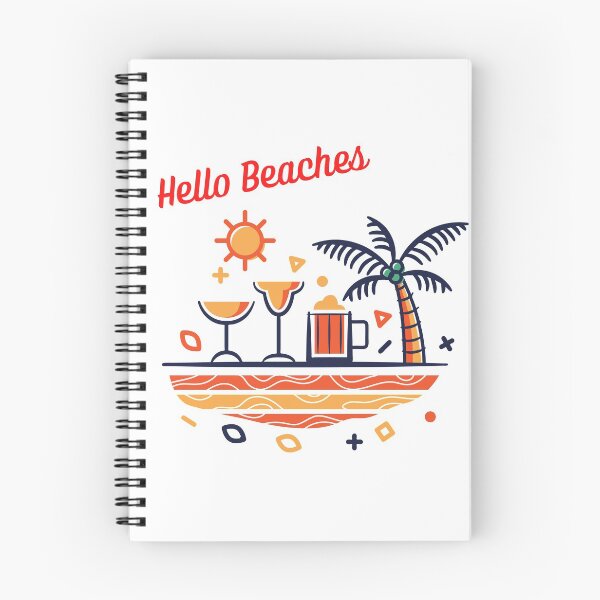 Item preview, Hello Beaches designed and sold by Xpressnme.