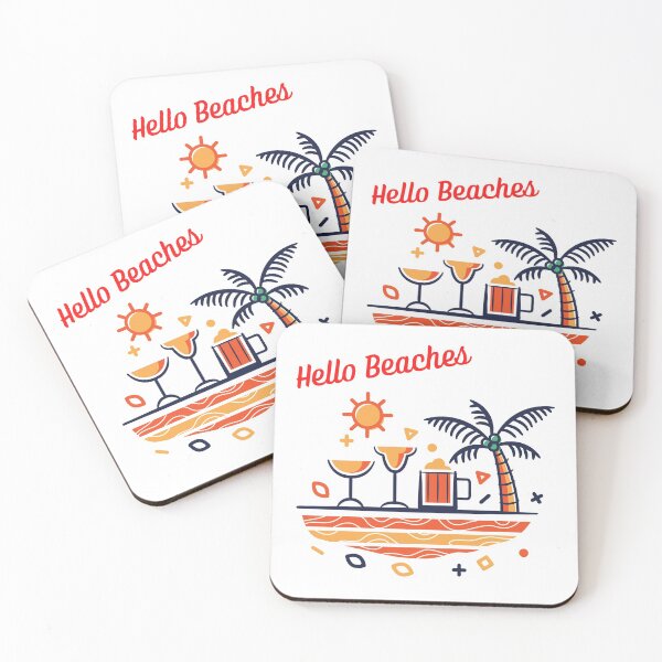 Item preview, Hello Beaches designed and sold by Xpressnme.