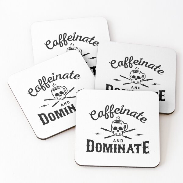 Item preview, Caffeinate And Dominate v2 designed and sold by Brogress Project.