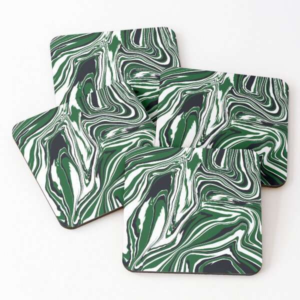 Item preview, Green black white abstract background  designed and sold by Roselove4869.