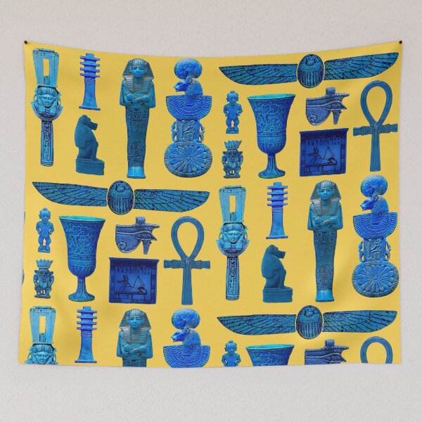 Item preview, Egyptian faience collection (on yellow) designed and sold by DotorEaon.
