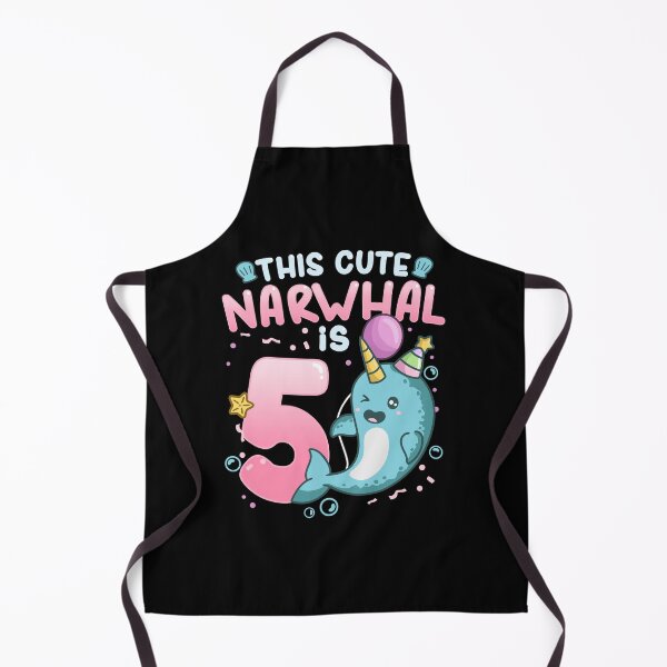 Item preview, 5th Birthday Narwhal Five Years Old designed and sold by CreativeGiftShp.